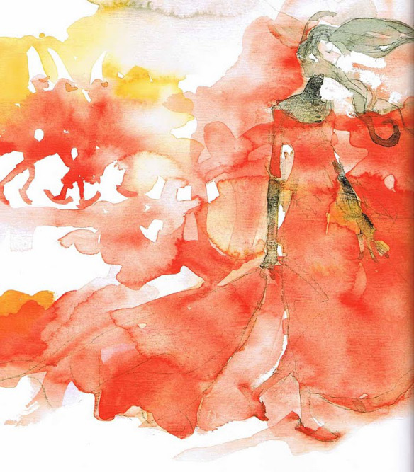 Aquarelle d'Hugo Pratt